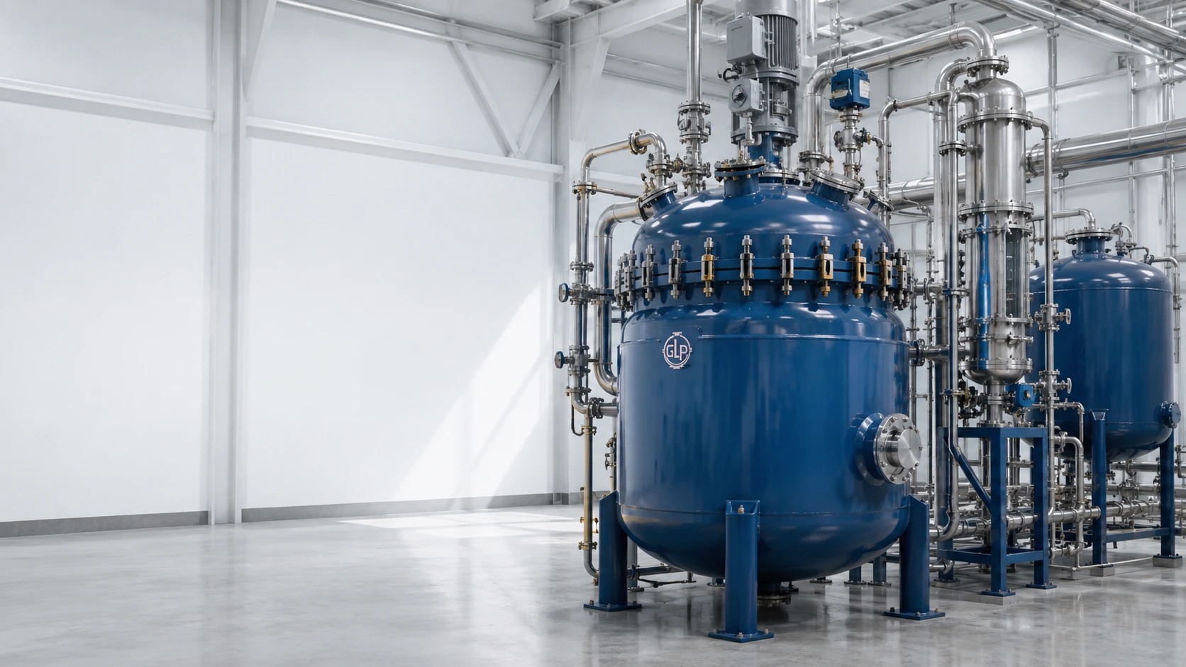 Glass lined process equipment for corrosive chemical processing
